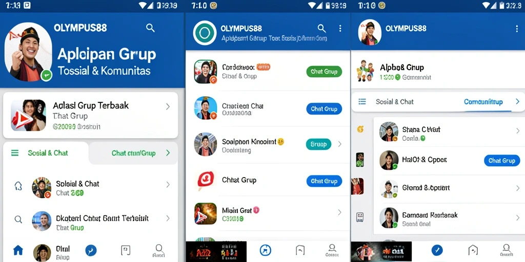 Tampilan antarmuka OLYMPUS88 yang user-friendly dan fungsional.