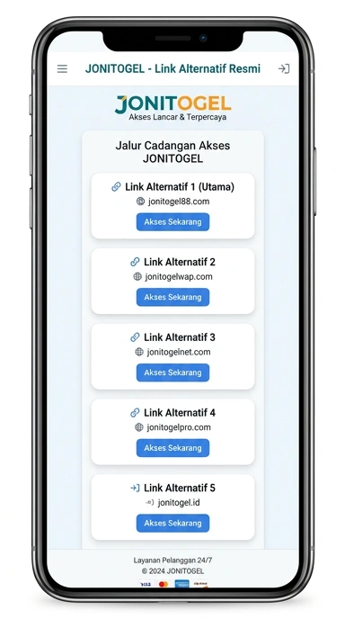 Tampilan link alternatif jonitogel